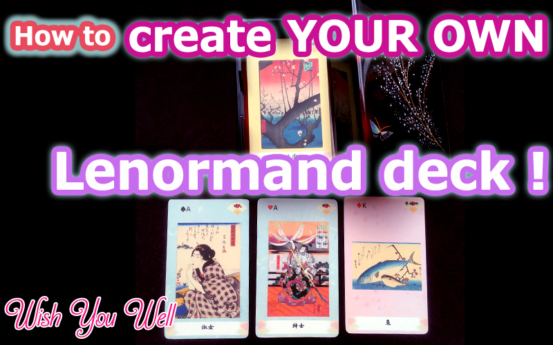 create your own lenormand card deck